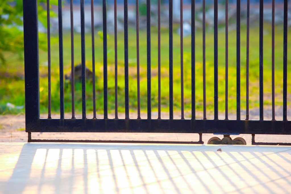 Modern Driveway Electric Gates