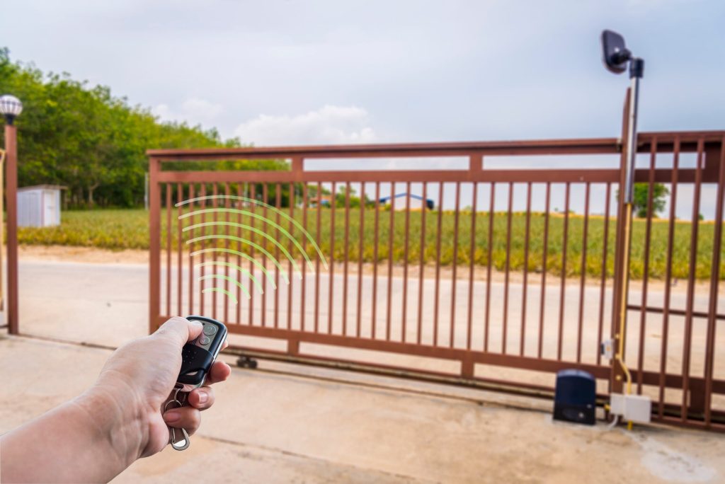 Modern Driveway Electric Gates